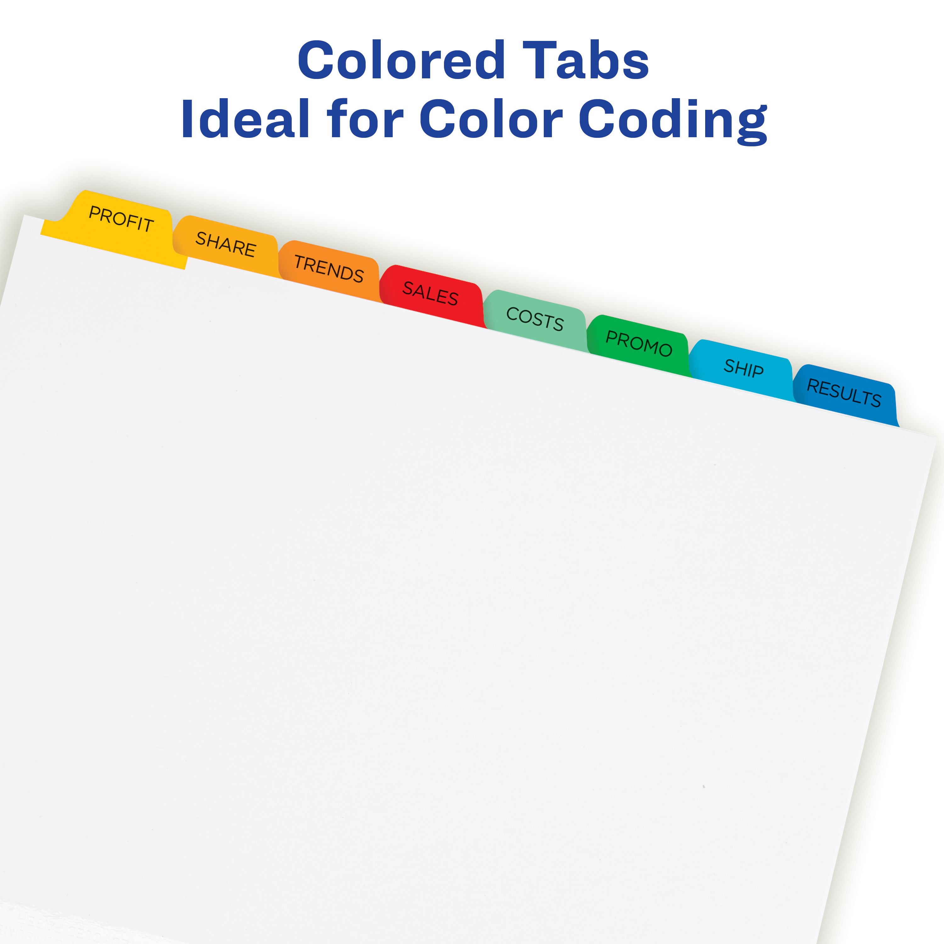 だんページ Amazon.com : Avery 11417 Clear Label Index Maker Dividers
